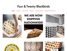 Tablet Screenshot of birdsblack.com